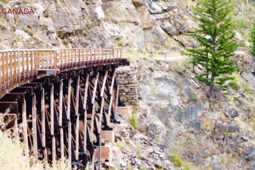 bh- Ponte di legno- Myra Canyon- Kelowna (British Columbia) - 