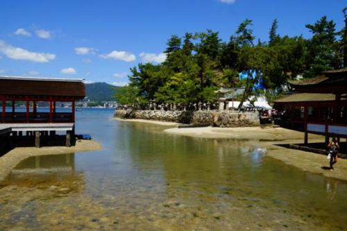 fl- Santuario di Itsukushima, isola di Miyajima (Hiroshima)