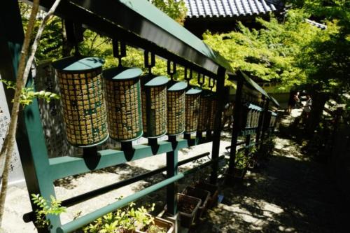 fw- Cilindri della preghiera, Tempio Daisho-in, isola di Miyajima (Hiroshima)