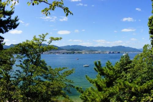 ga- Vista mare, isola di Miyajima- (Hiroshima)
