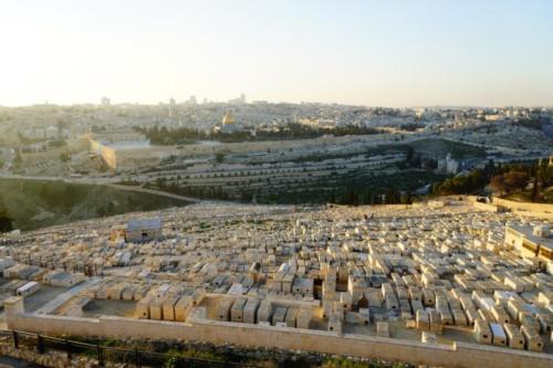 aa- Vista Gerusalemme dal Monte degli Ulivi 