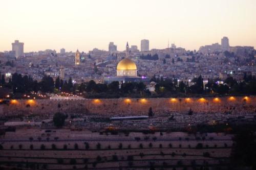 ab- Vista città antica Gerusalemme 